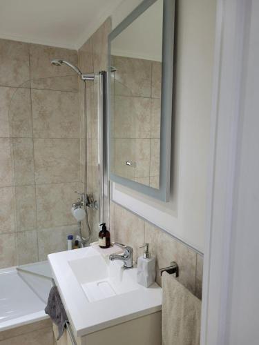 Koupelna v ubytování Amelia depto