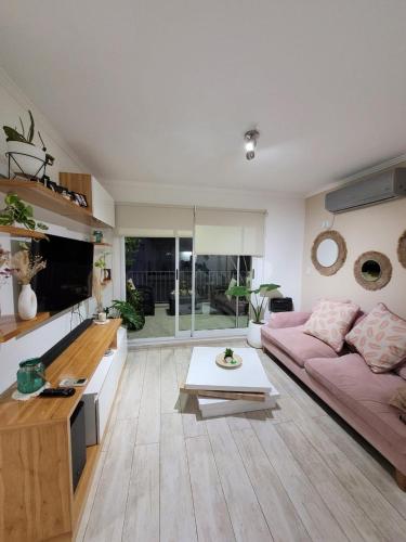 Posezení v ubytování Amelia depto