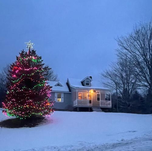 Ardan Cottage in Ingonish im Winter