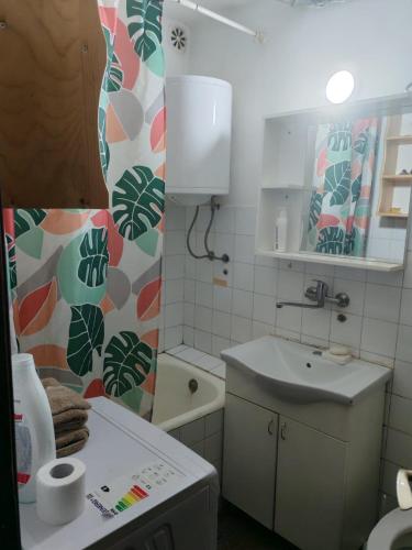 Koupelna v ubytování Galanta Apartment Zlatibor