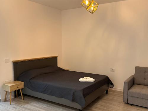 Ένα ή περισσότερα κρεβάτια σε δωμάτιο στο Win 68Studio