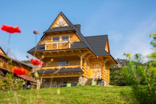 Κήπος έξω από το udanypobyt Dom Bright House