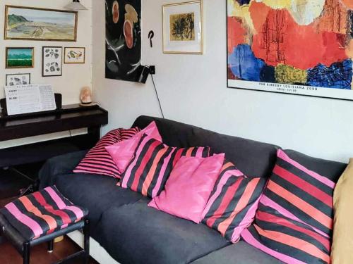 Χώρος καθιστικού στο 4 person holiday home in Svendborg