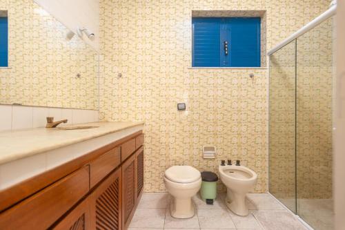 Et badeværelse på Casa Praia do Forte