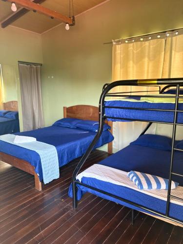 Postel nebo postele na pokoji v ubytování cabinas lalis playa blanca