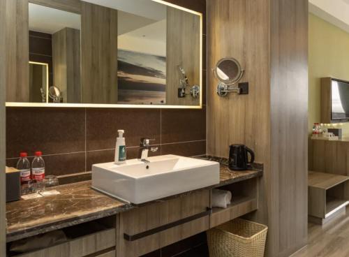 Phòng tắm tại Atour Hotel Shanghai Xinzhuang