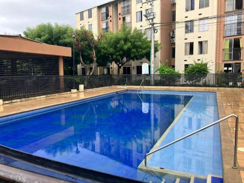 Hồ bơi trong/gần Apartamento amoblado en vía a Minca Santa Marta