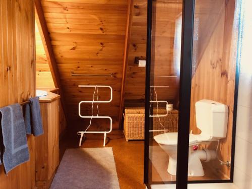 Et badeværelse på Fresh Air Accommodation