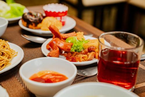 Comida en el hotel o alrededores