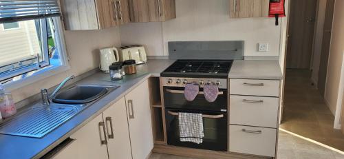 Køkken eller tekøkken på The escape pod