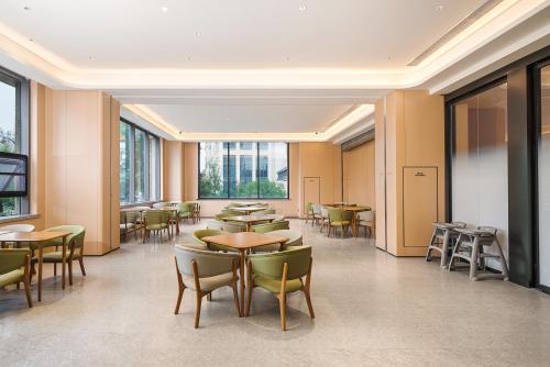 Khu vực ghế ngồi tại JI Hotel Chengdu Wenjiang Guose Tianxiang