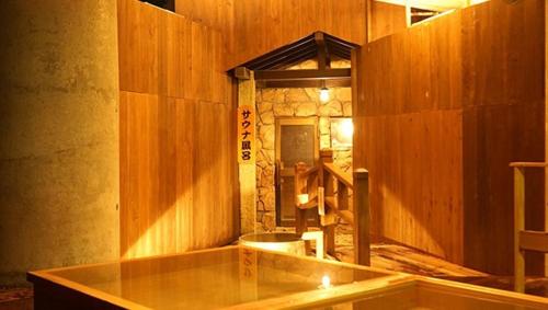 Koupelna v ubytování Hotel Manyotei