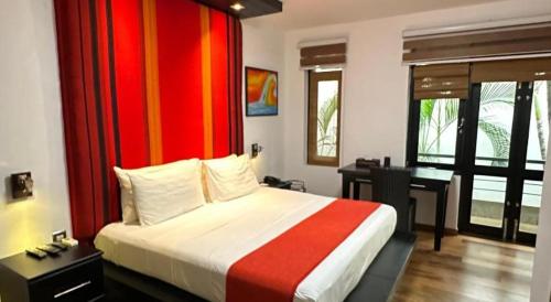 Postel nebo postele na pokoji v ubytování D Villas