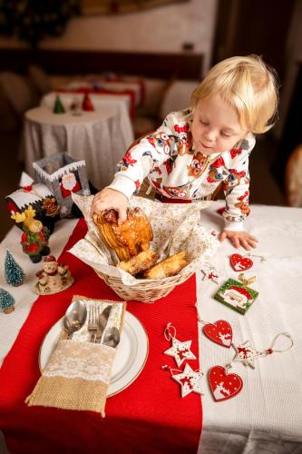 Jídlo v bed and breakfast nebo okolí