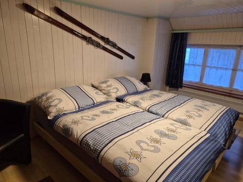 Ένα ή περισσότερα κρεβάτια σε δωμάτιο στο Chez Berni