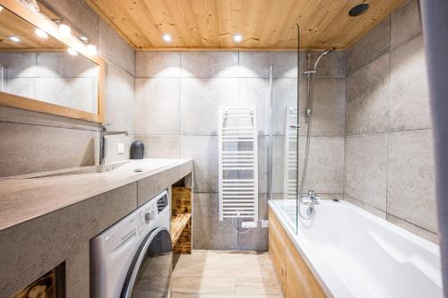 Et badeværelse på La Suite Du Skilodge