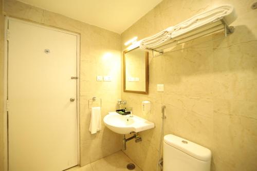 Ένα μπάνιο στο Clinton Park Inn