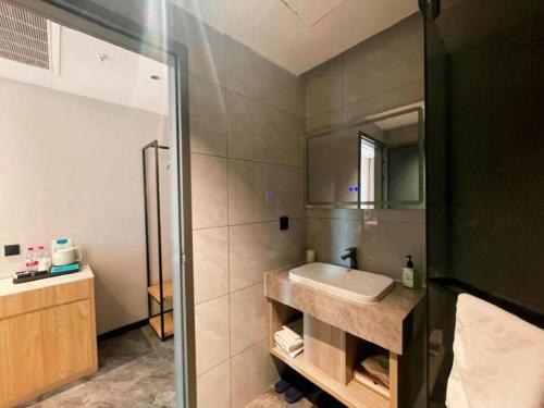 Ένα μπάνιο στο GreenTree Inn Datong YundinGYAyuan Express Hotel