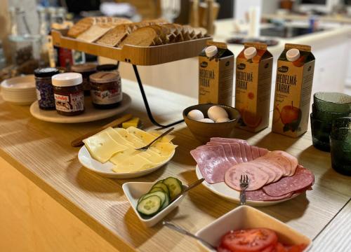 Mad på pensionatet eller i nærheden