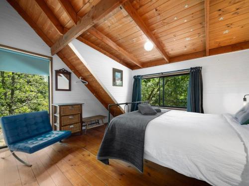 Ένα ή περισσότερα κρεβάτια σε δωμάτιο στο The Bower