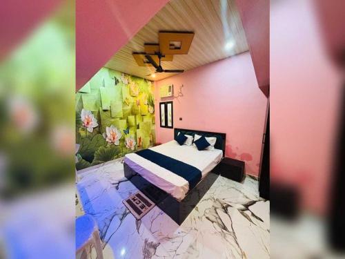 Ένα ή περισσότερα κρεβάτια σε δωμάτιο στο Hotel O The Baba Guest House