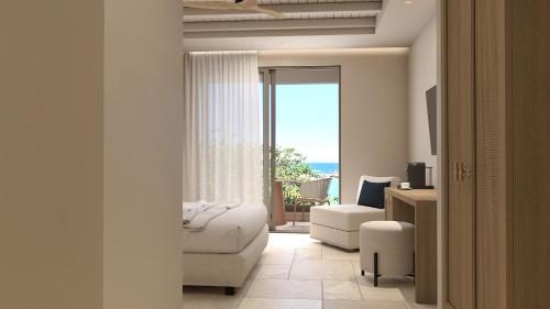 Χώρος καθιστικού στο Atlantica Callisto