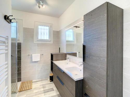 Et badeværelse på Galets Blancs