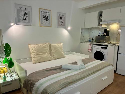 Η κουζίνα ή μικρή κουζίνα στο Studio lumineux, 10min de Paris