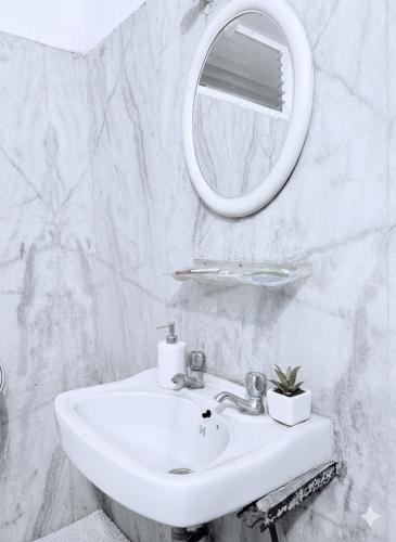 Koupelna v ubytování Krishna Kunj