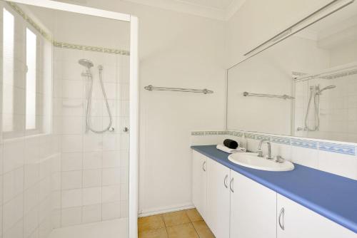 Koupelna v ubytování The Haven