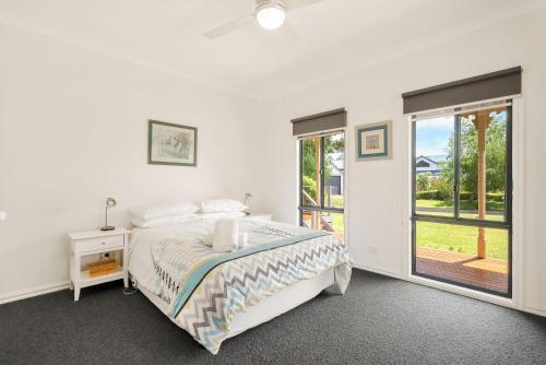 Postel nebo postele na pokoji v ubytování The Haven