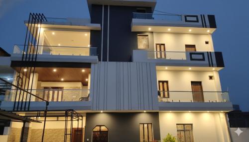 Budova, kde se penzion nachází