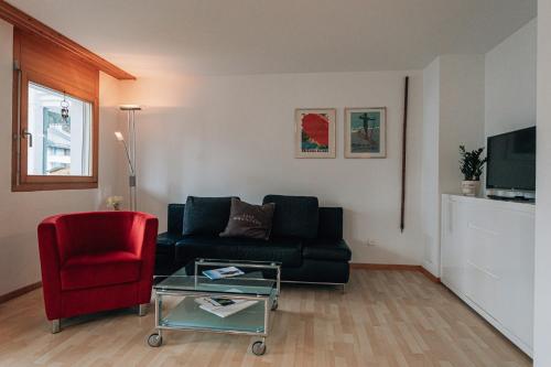 Μια τηλεόραση ή/και κέντρο ψυχαγωγίας στο LAAX Homes Val Mulin 91B