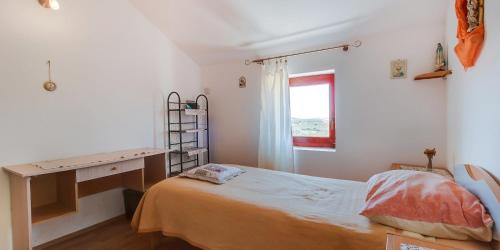 Postel nebo postele na pokoji v ubytování Ćunski