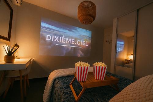 Le Dixième Ciel - Grand T4 climatisé - 3 chambres - idéal familles & équipes - Balnéo - Saint-Cyprien
