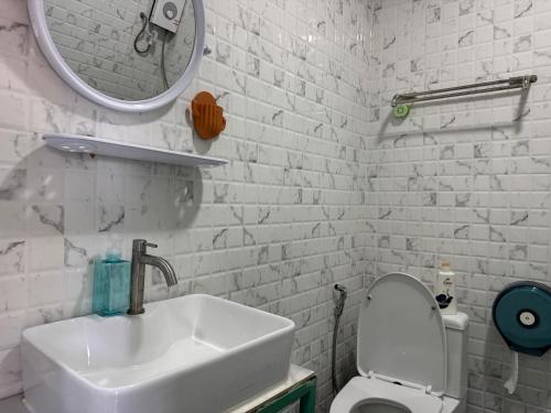 Ένα μπάνιο στο Casa de la Siesta - BNB set up