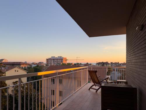 Μπαλκόνι ή βεράντα στο Terrazza vista mare-Parcheggio gratuito -3Min A14 -Mastrangelo Beach