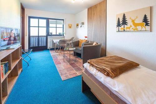 TV/trung tâm giải trí tại Appartement Bergluft