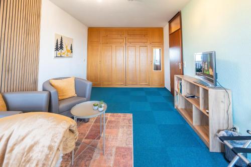 TV/trung tâm giải trí tại Appartement Bergluft