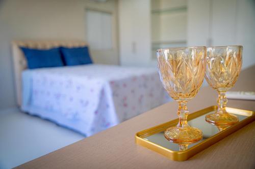 Cama o camas de una habitación en Pousada Sousa Residencial Qrt1