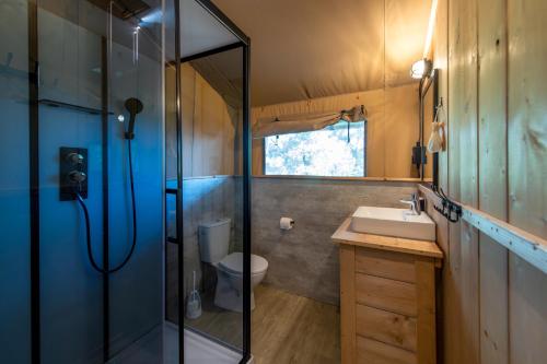 Koupelna v ubytování Camping Barco Reale