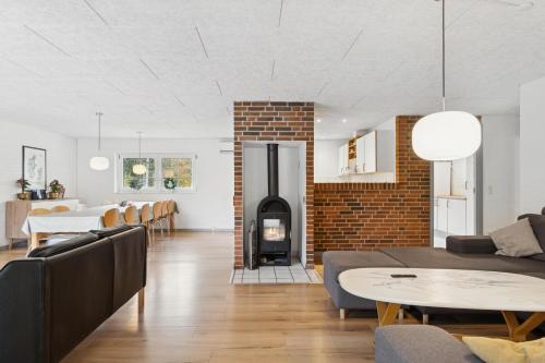 Posezení v ubytování Feriehus 2023