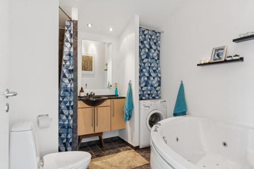 Phòng tắm tại Feriehus 3005