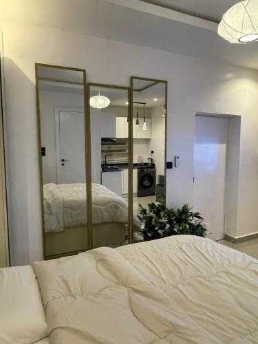 Ένα ή περισσότερα κρεβάτια σε δωμάτιο στο The Haven