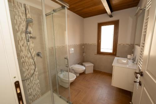 Koupelna v ubytování Borgo RE