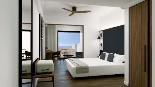 Ένα ή περισσότερα κρεβάτια σε δωμάτιο στο Hotel Vibra Vila