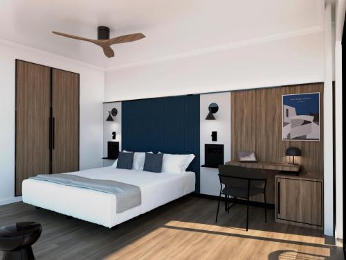 Ένα ή περισσότερα κρεβάτια σε δωμάτιο στο Hotel Vibra Vila