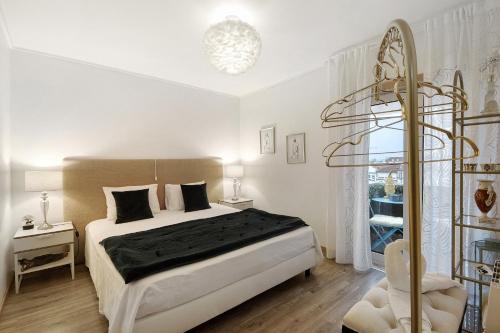 Postel nebo postele na pokoji v ubytování Aveiro Le petit venise du portugal