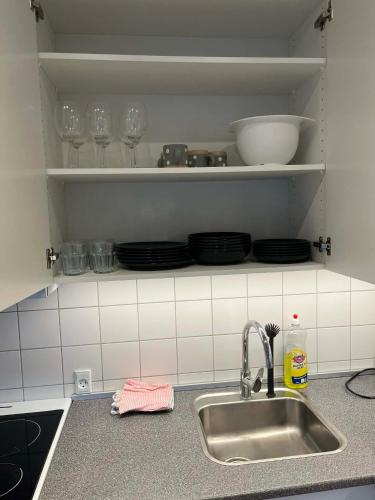 Kuchyň nebo kuchyňský kout v ubytování Casa House of Bricks 10