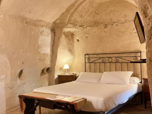 Postel nebo postele na pokoji v ubytování Hotel San Giorgio